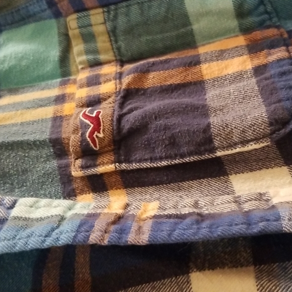 🌸2 for $15🌸 Hollister Huntington Beach Flannel Shirt - Picture 3 of 11